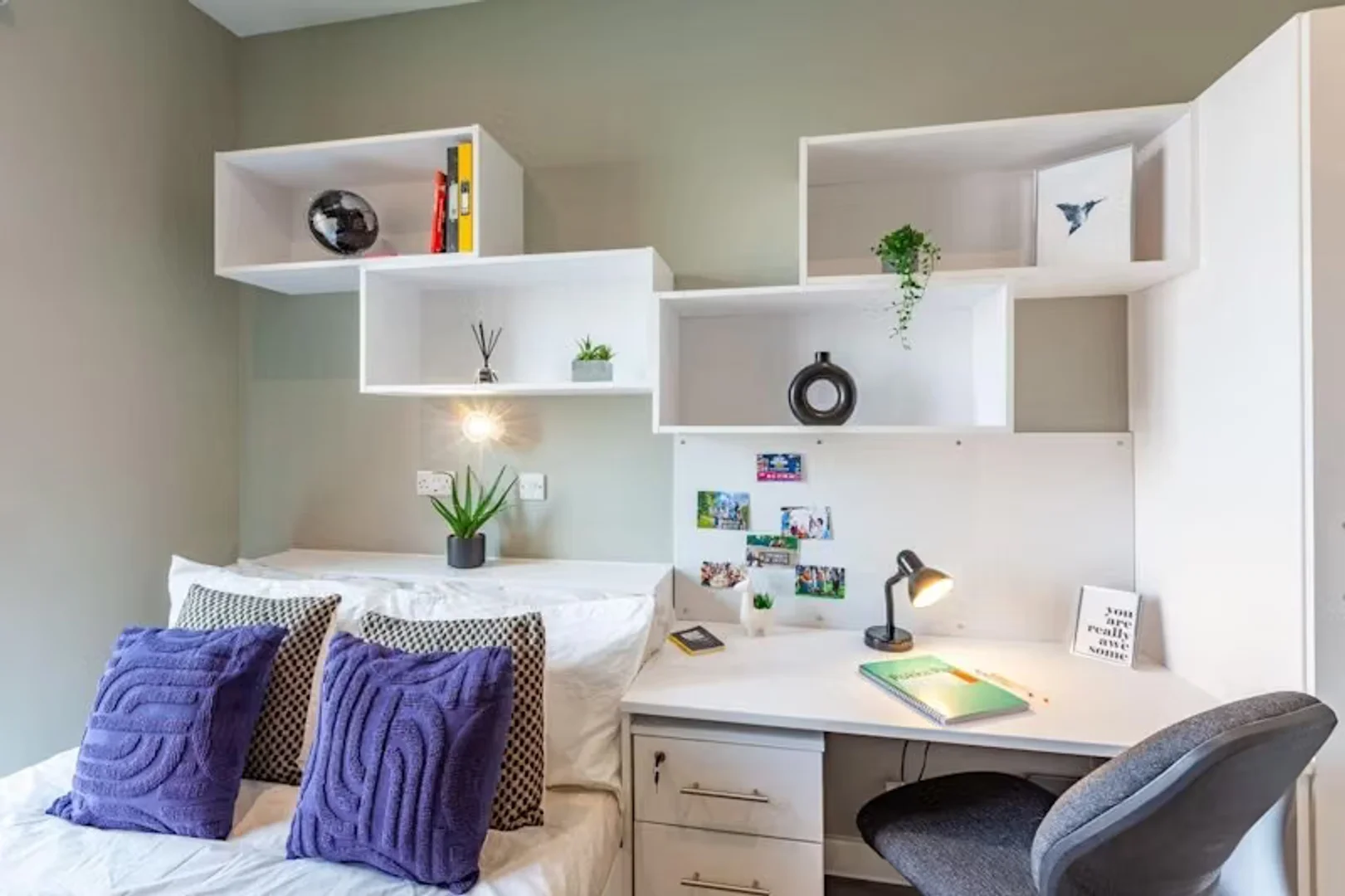 Room for rent in student apartment in , fully furnished