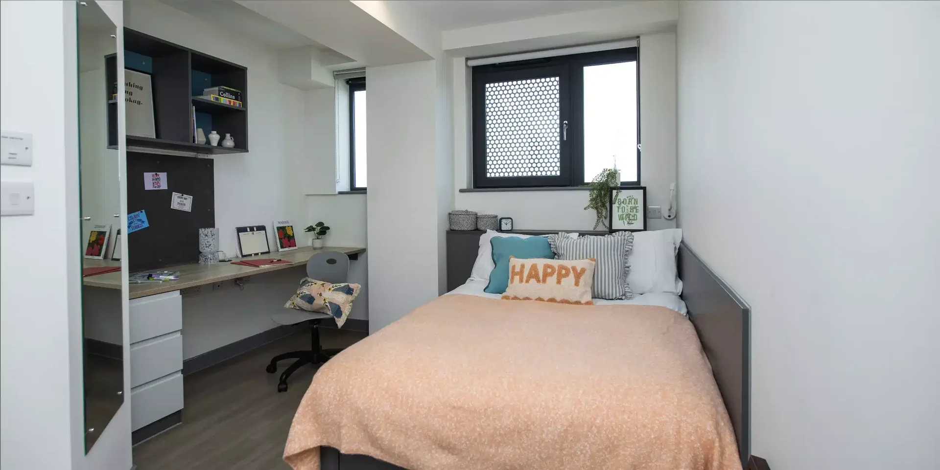 Chambre d'étudiant confortable et spacieuse dans 