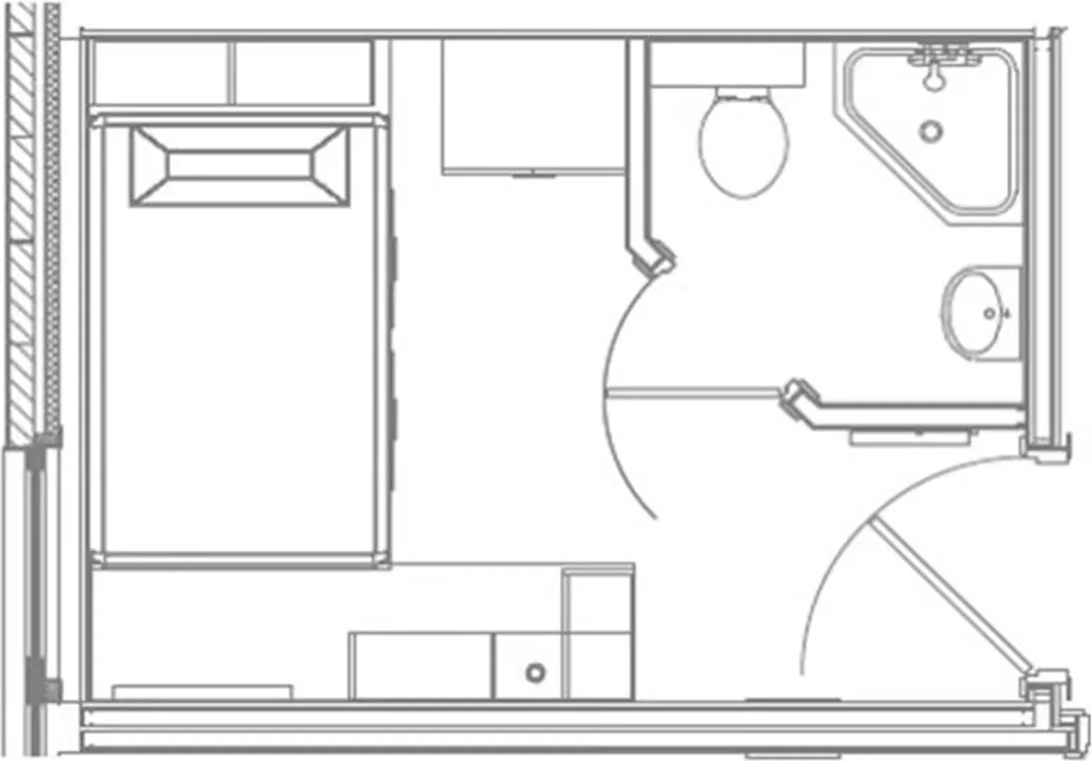 Economical student room with convenient location in 
