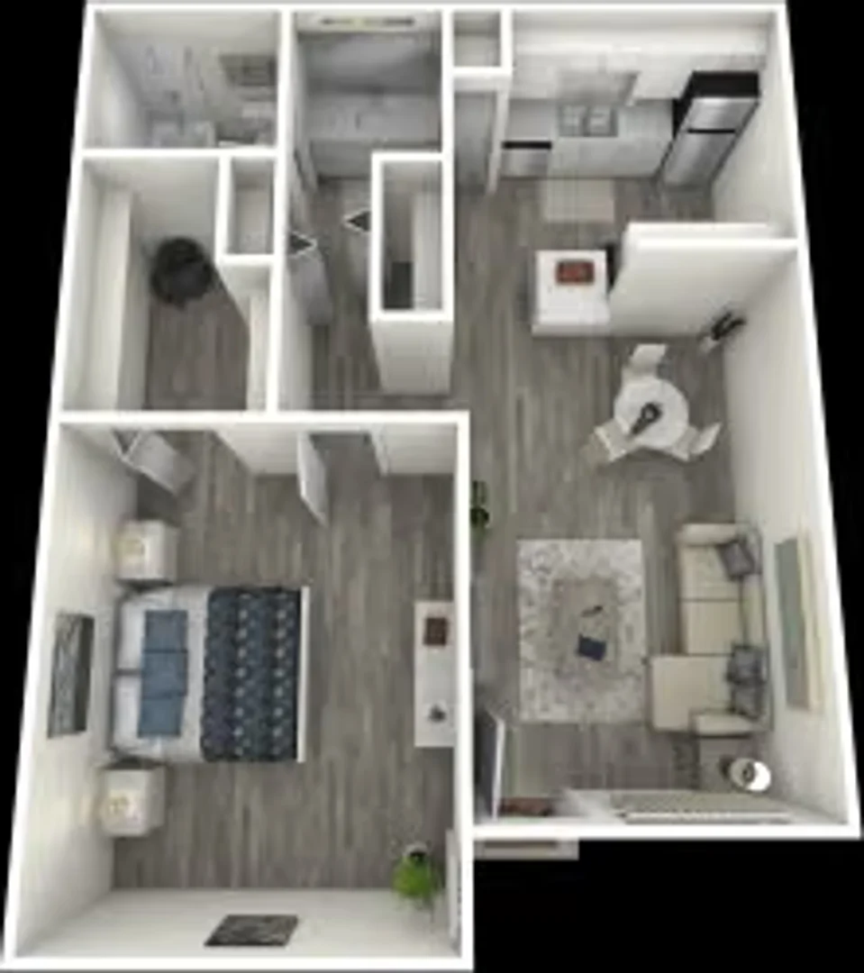 Economical student room with convenient location in 