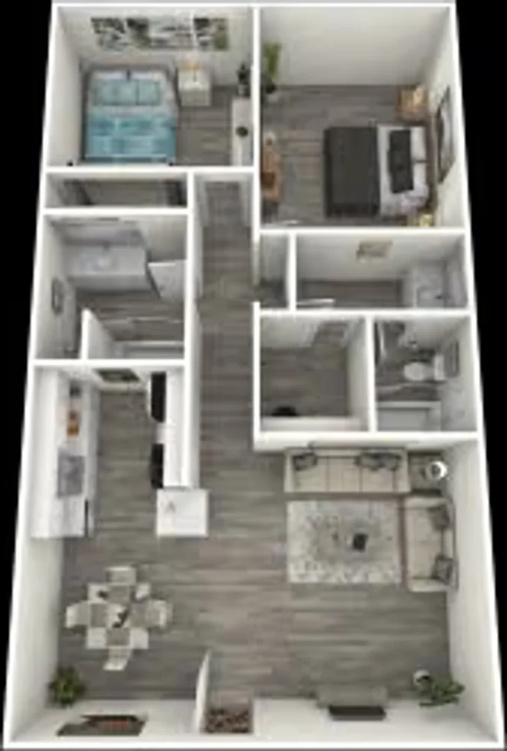 Budget-friendly student room close to campus in 