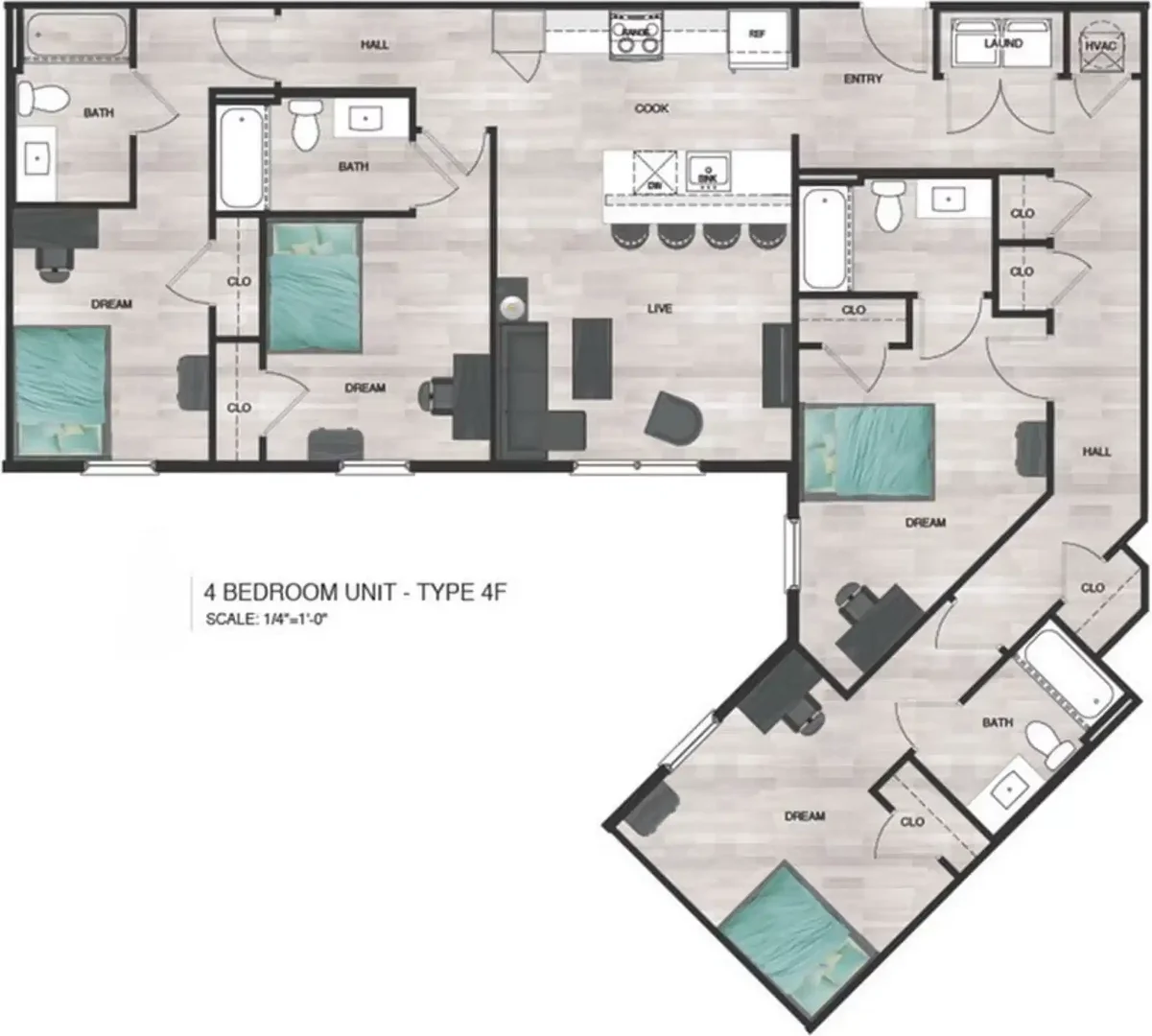 Budget-friendly student room close to campus in 