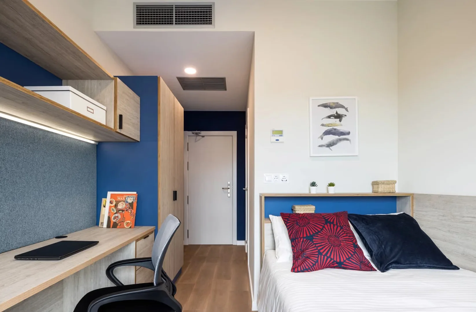 Quarto de estudante funcional perfeito para estudar em 