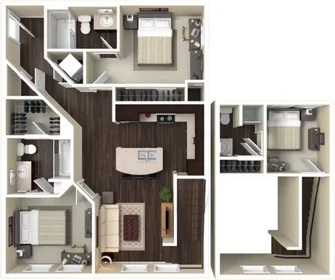 Özel oda konumu Forest Park Avenue, 1 10 görüntüsü