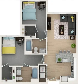 Habitación privada en East Apache Boulevard, imagen 1 de 10