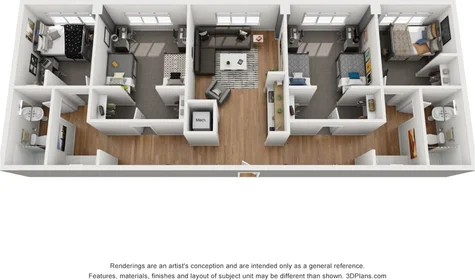 Quarto privado em West Livingston Street, imagem 1 de 10