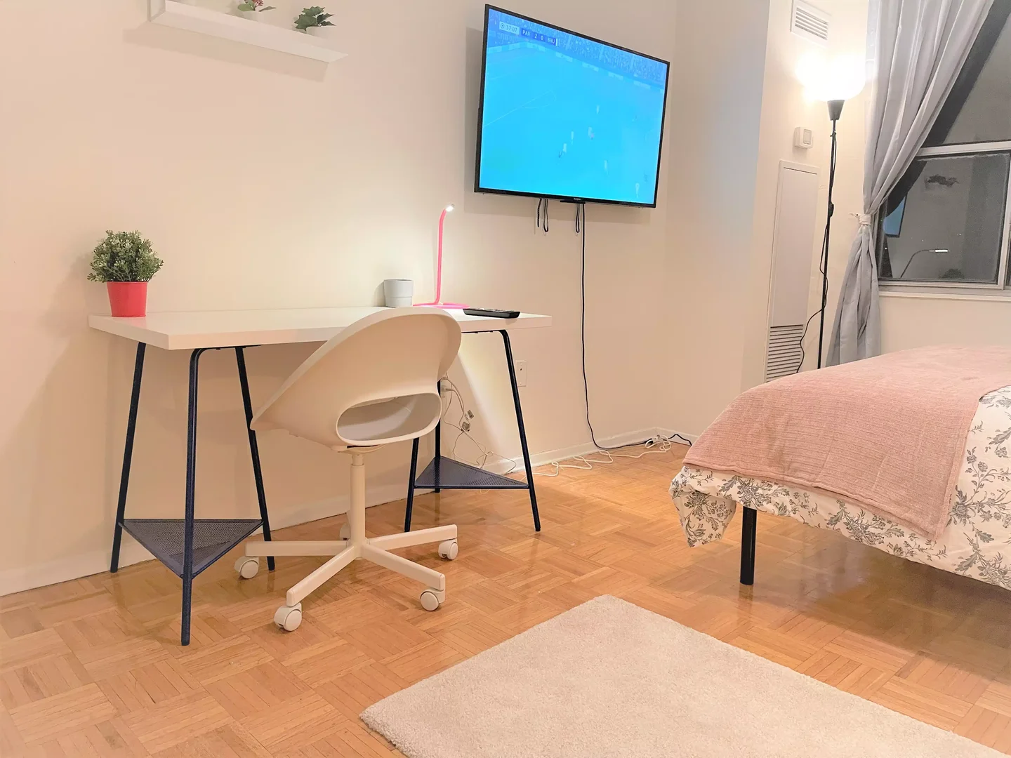 Chambre d'étudiant confortable et spacieuse dans 