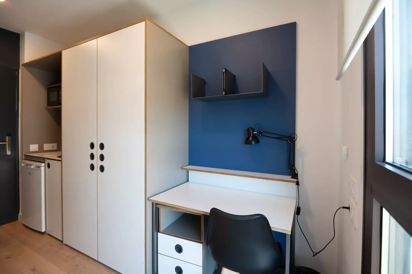 Chambre d'étudiant confortable et spacieuse dans 