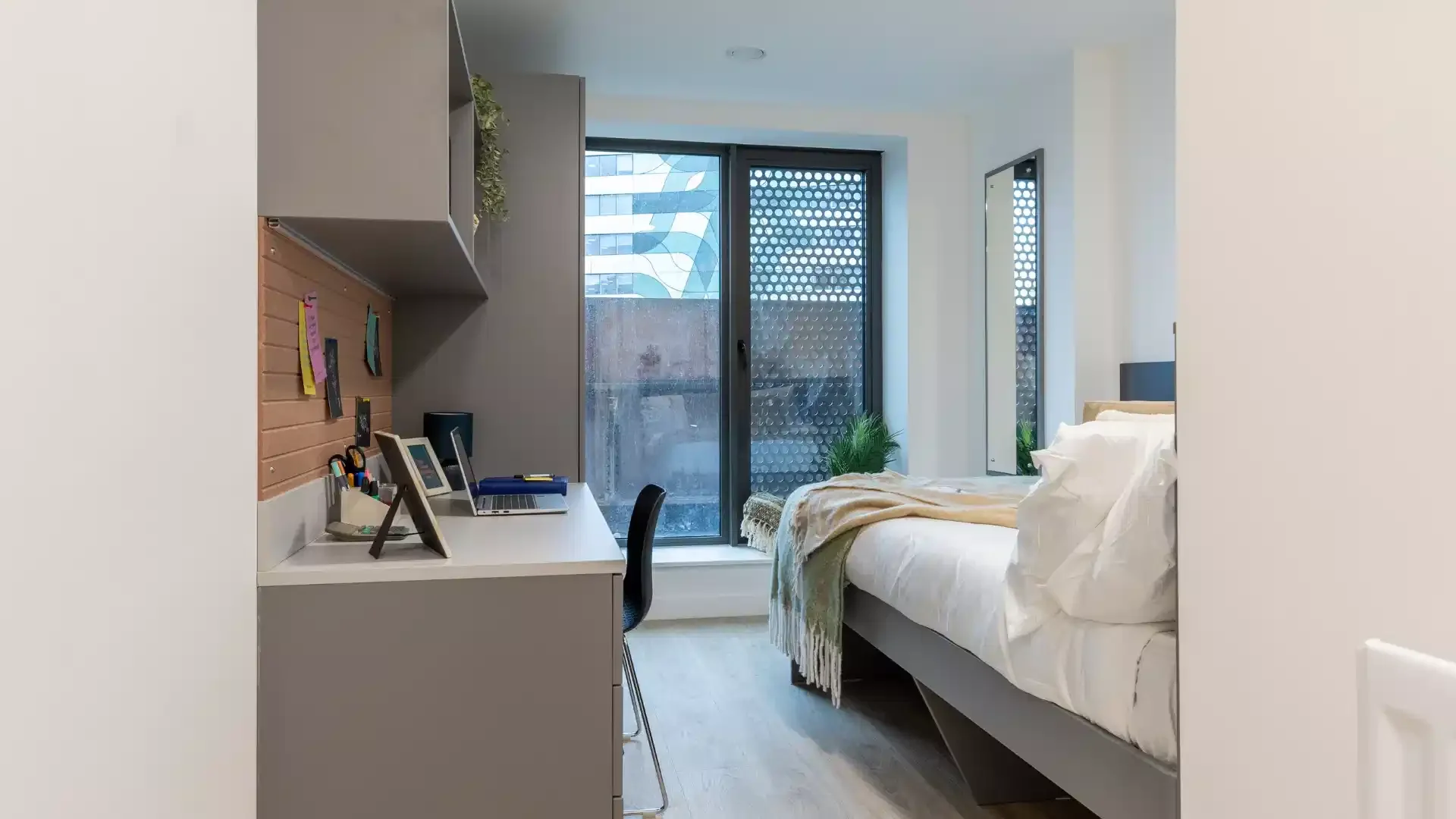 Chambre confortable pour étudiants disponible dans 