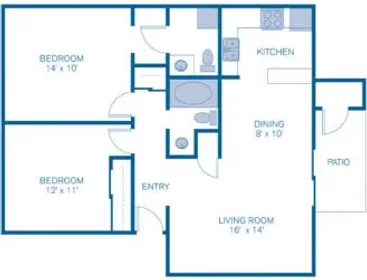 Private room at East Vista Del Cerro Drive, image 1 of 10