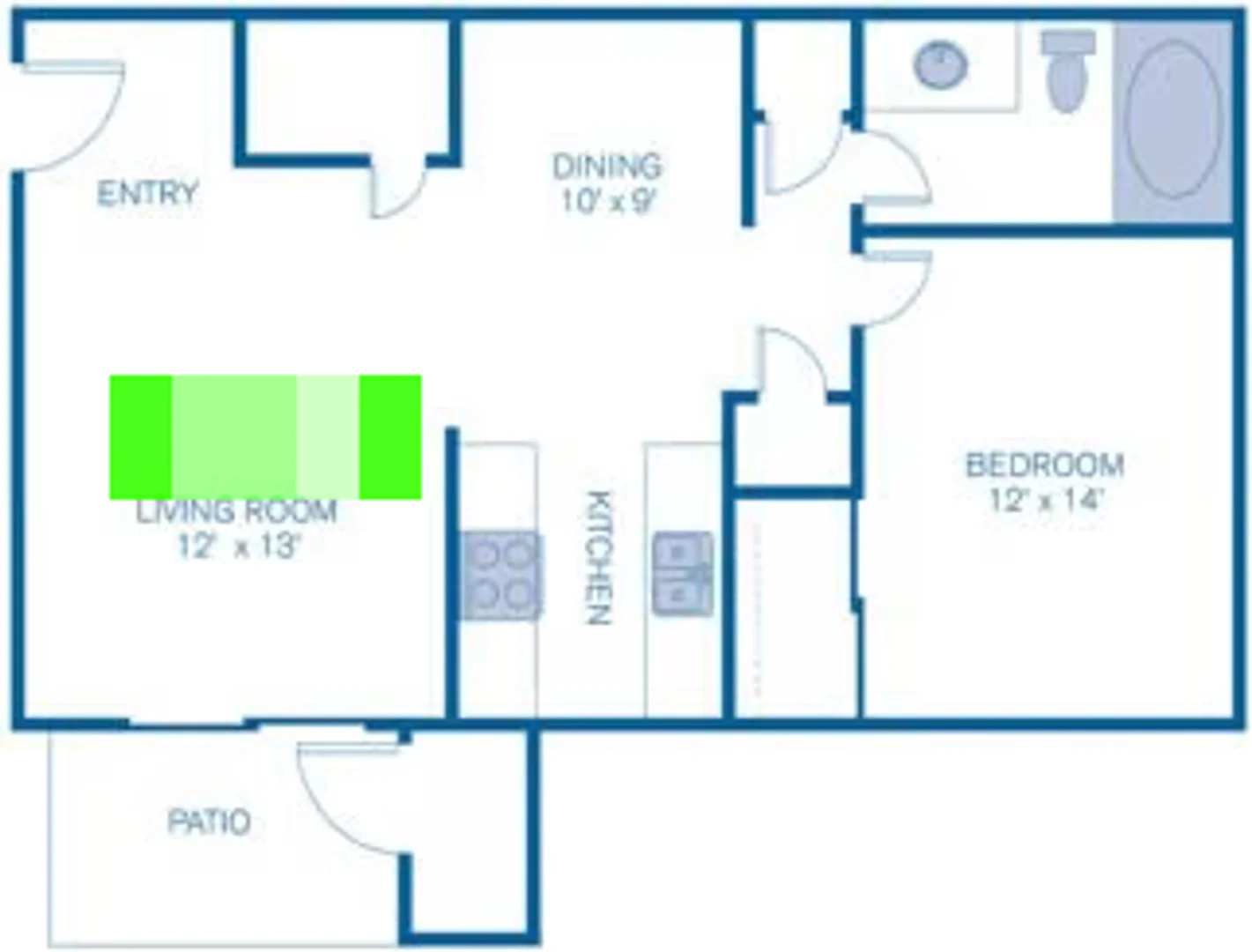 Habitación estudiantil funcional perfecta para estudiar en 