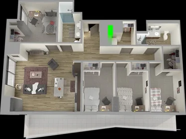 Chambre privée à South Forest Avenue, image 1 de 19