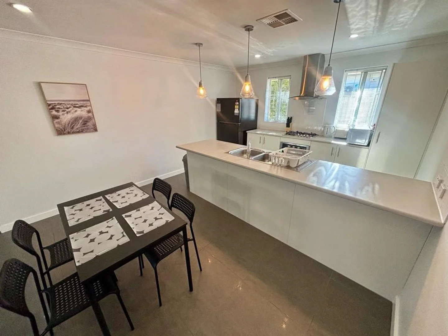 Affordable room for students with ample lighting in 