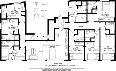 Privatzimmer in der Newarke Street, bild 23 von 25