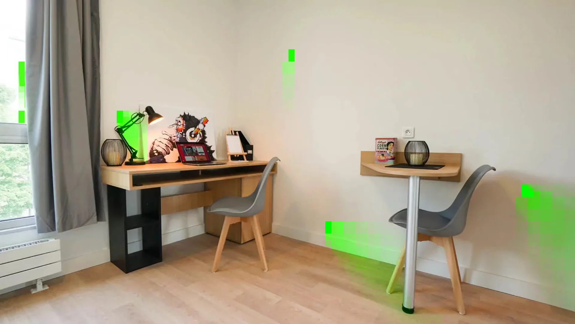 Apartamento estúdio compacto ideal para estudantes em 