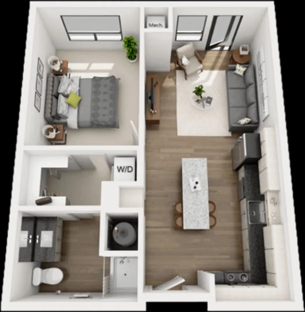 Gemütliches Zimmer für Studenten in 