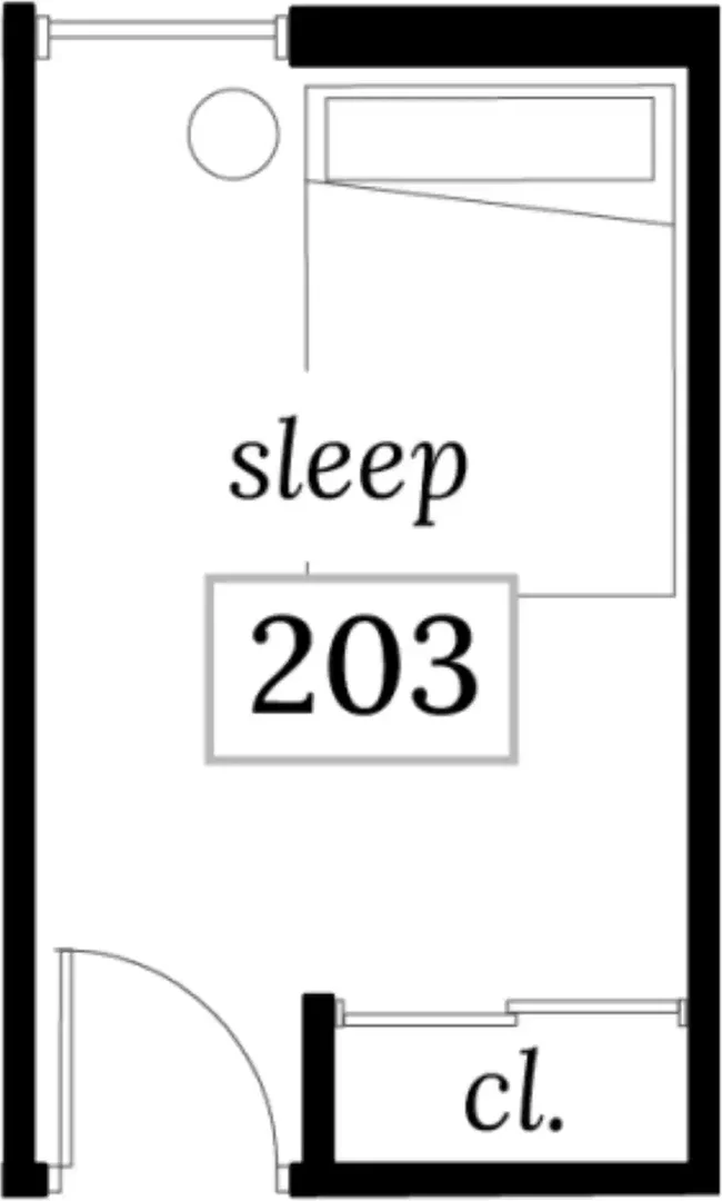 Budget-friendly student room close to campus in 