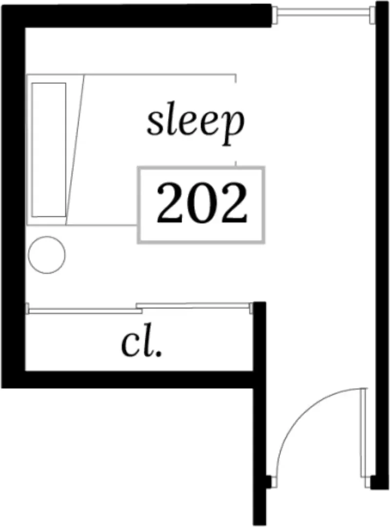 Student-friendly room in  with modern amenities