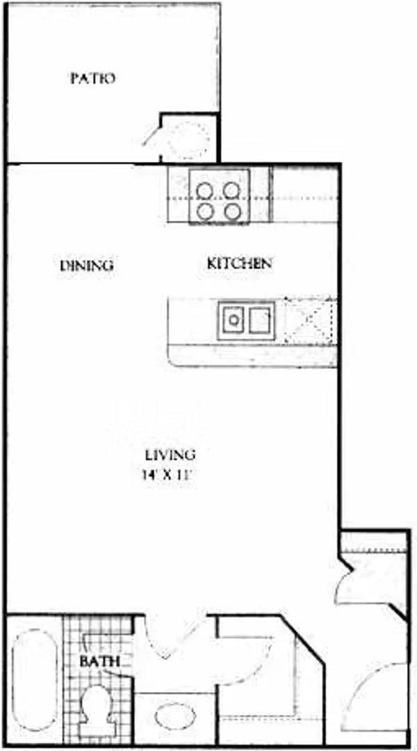 Apartamento estúdio chique perto do campus em 
