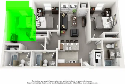 Private room at Broadway Street, image 1 of 10
