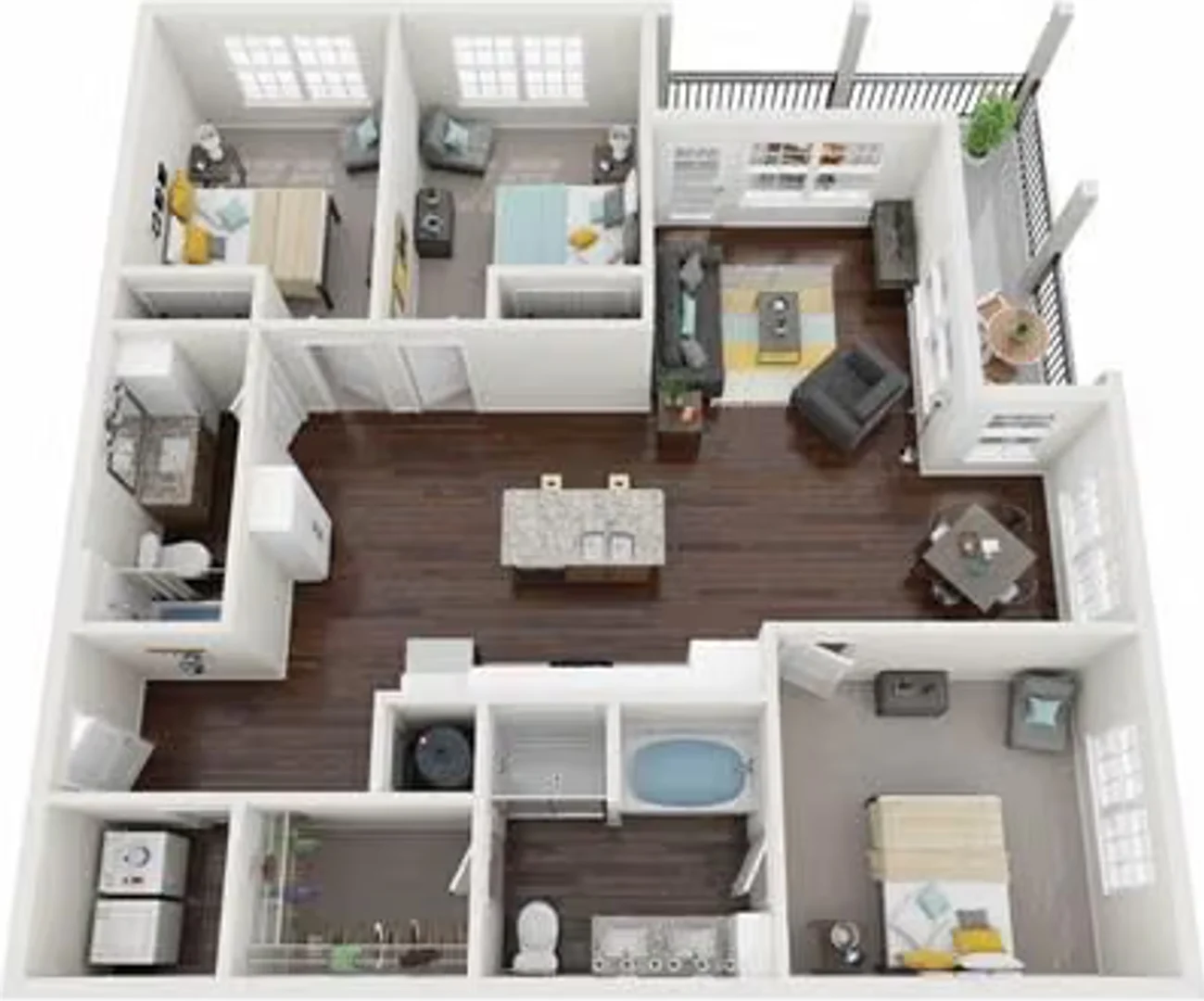 Quarto amigo do estudante em  com comodidades modernas