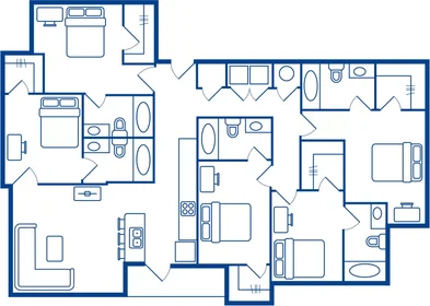 Habitación privada en Wellborn Road, imagen 1 de 10
