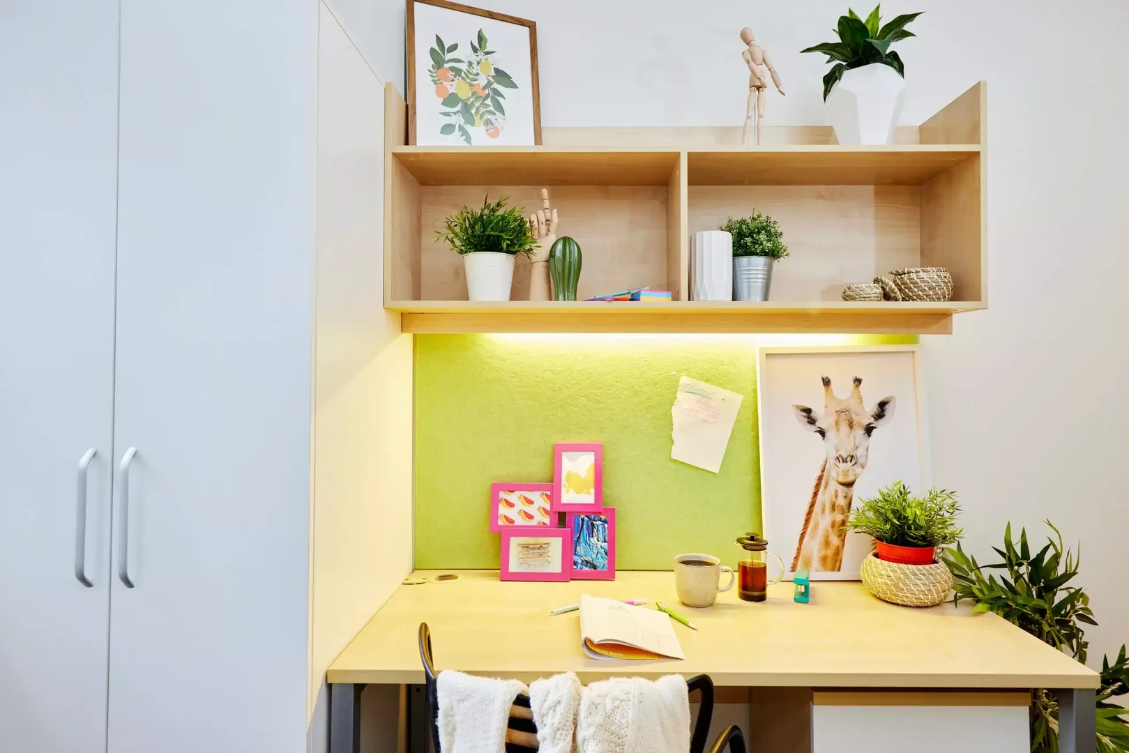 Chambre à louer dans un appartement d'étudiant à , entièrement meublée