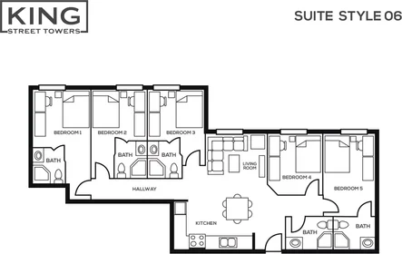 Özel oda konumu King Street North, 2 17 görüntüsü