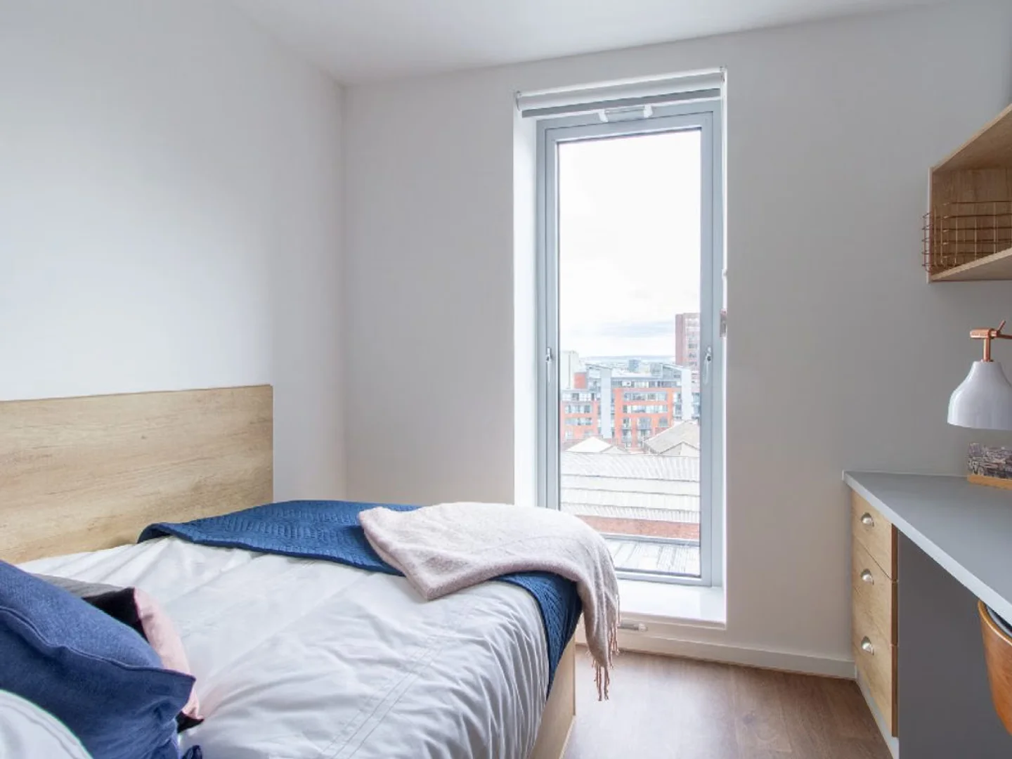 Chambre d'étudiant confortable et spacieuse dans 