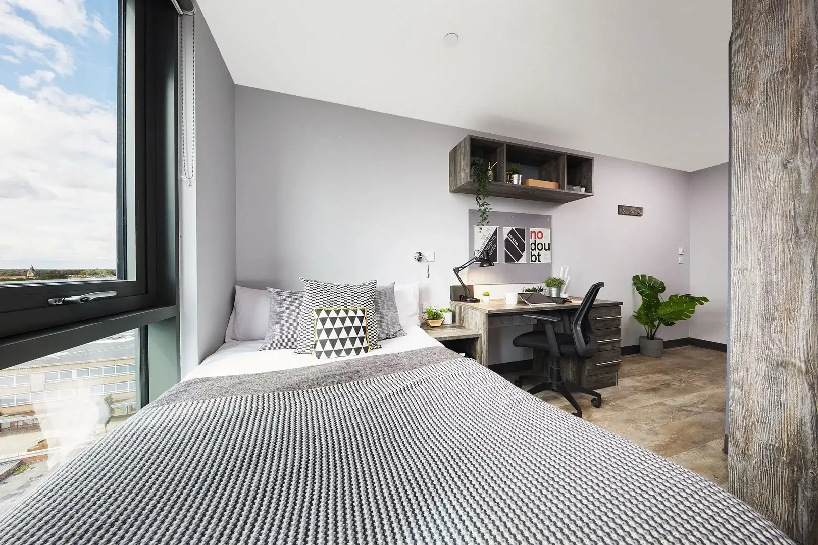  yaşayan öğrenciler için uygun stüdyo daire