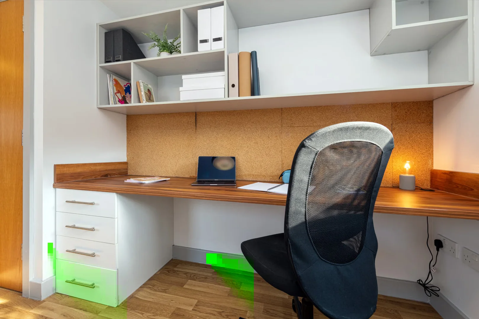 Quarto de estudante económico com localização conveniente em 