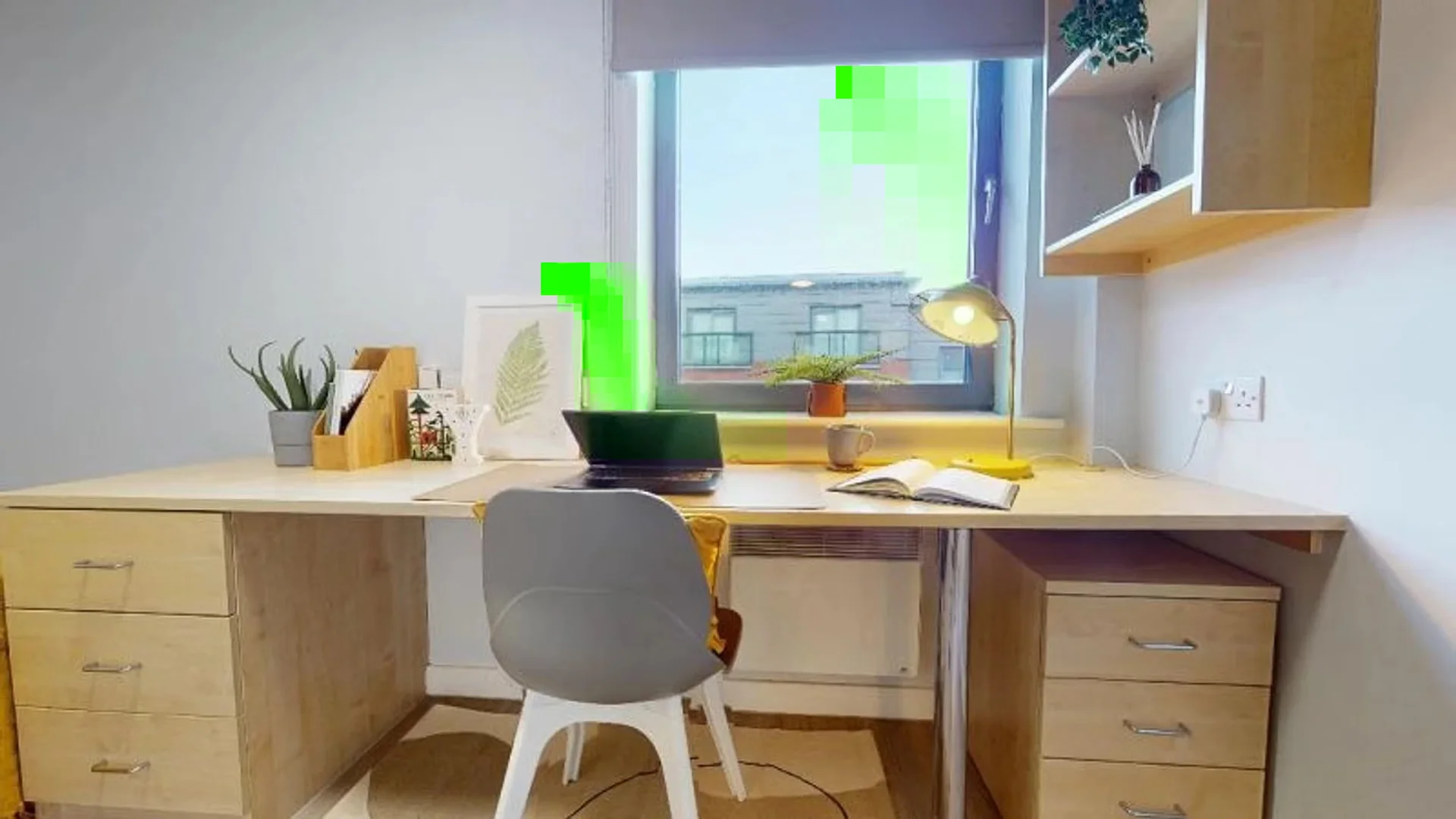 Chambre d'étudiant confortable et spacieuse dans