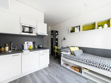 Stüdyo daire konumu Mainzer Landstraße, 20 49 görüntüsü