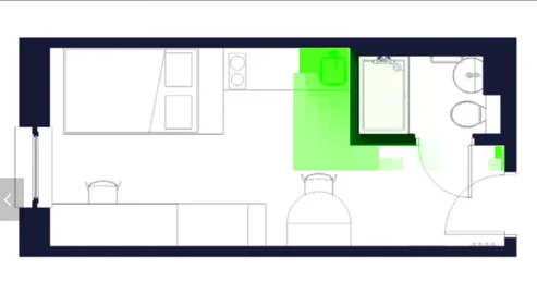 Studio in der Gladstone Place, bild 7 von 40