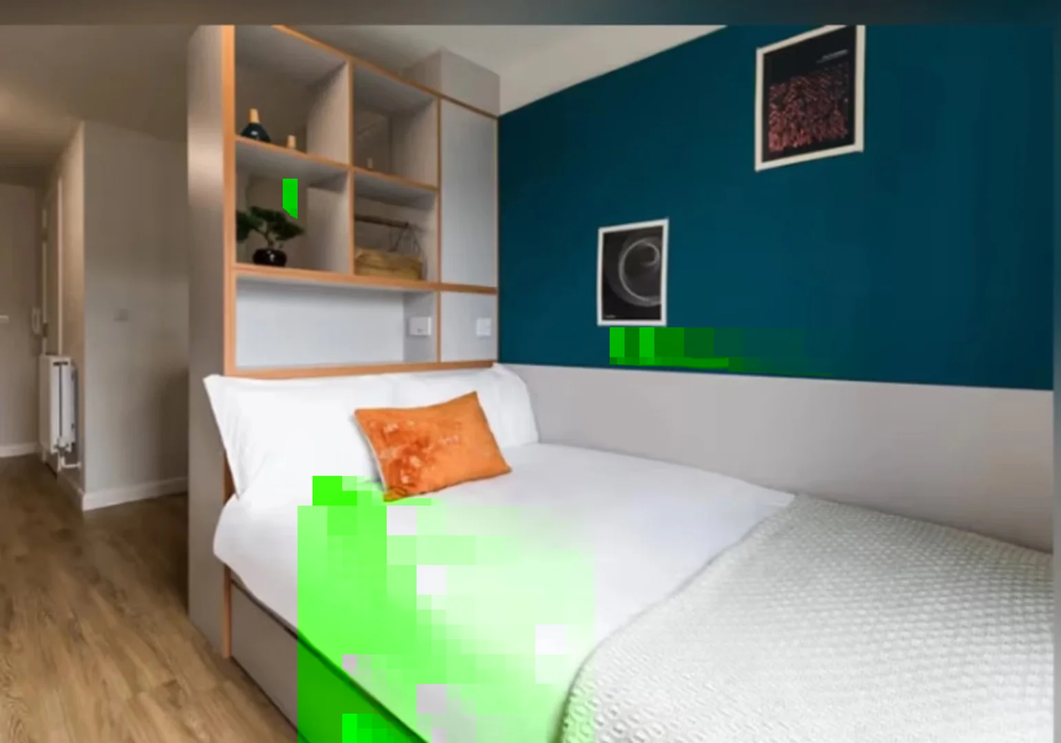 Praktisches Studio in , das auf die Bedürfnisse von Studenten zugeschnitten ist