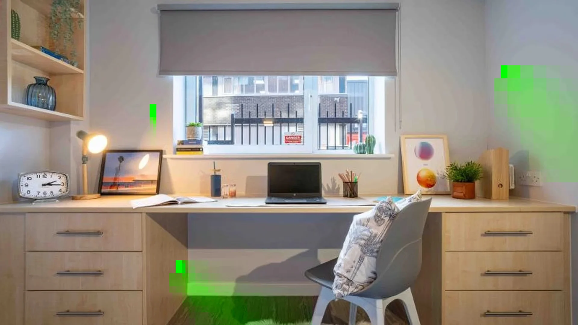 Habitación para estudiantes en  con modernas comodidades