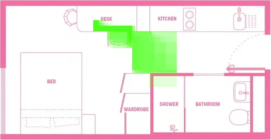 Studio in der Eveleigh Street, bild 4 von 49