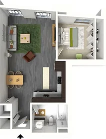 Quarto privado em Milvia Street, imagem 1 de 19