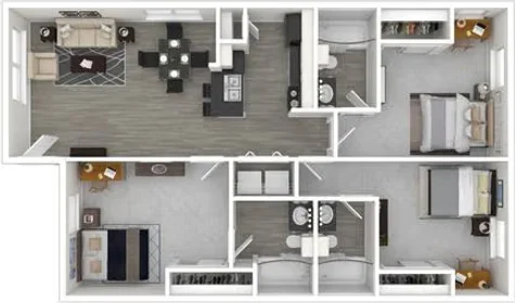 Privatzimmer in der Jefferson Commons Circle, bild 1 von 10