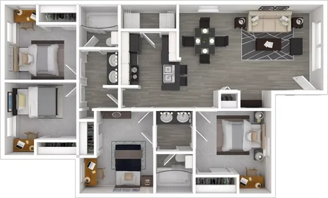 Privatzimmer in der Jefferson Commons Circle, bild 1 von 10