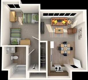 Stanza privata in South Figueroa Street, immagine 1 di 10