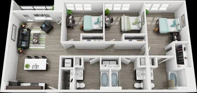 Privatzimmer in der East Green Street, bild 2 von 49