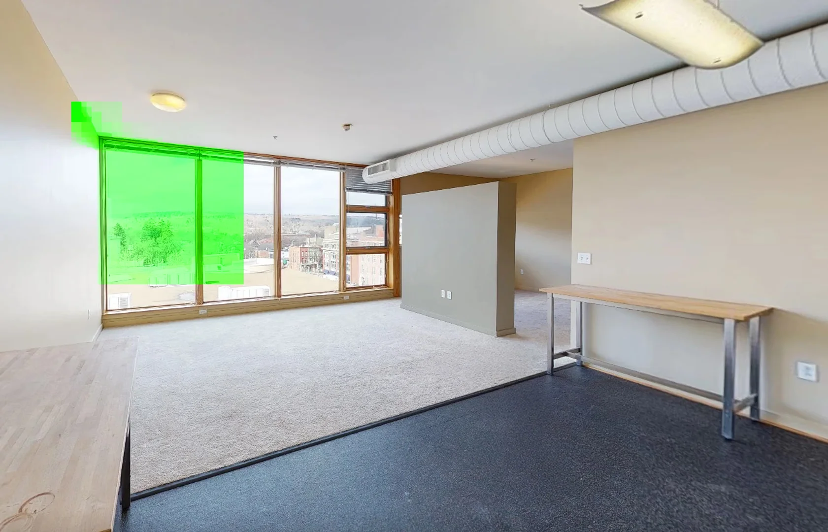 Chic studio apartment near campus in 