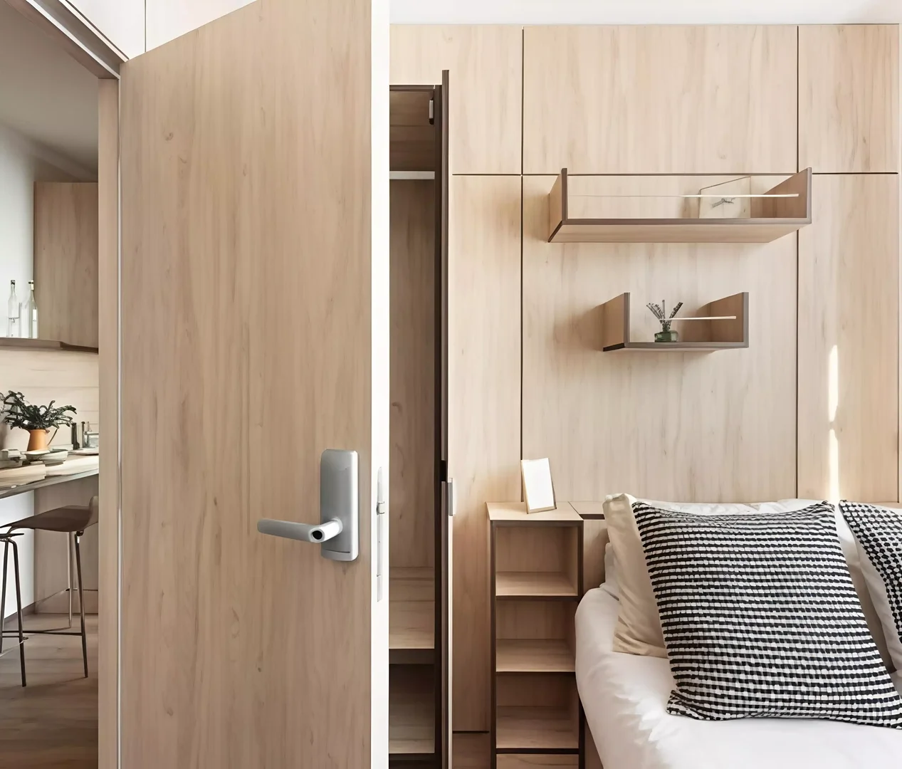 Habitación para estudiantes en con modernas comodidades