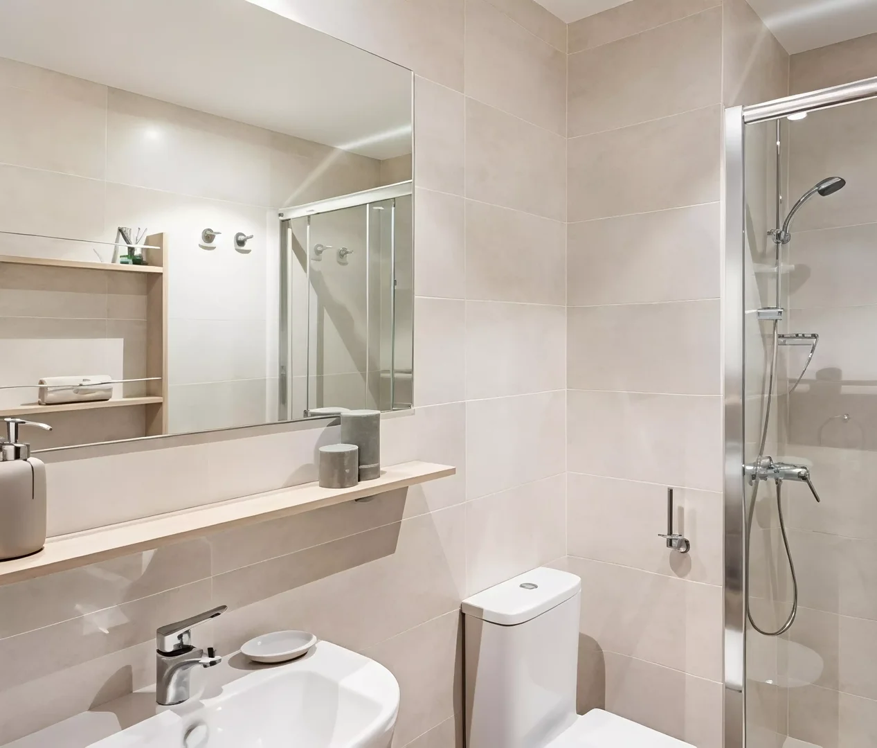 Chambre d'étudiant confortable et spacieuse dans 
