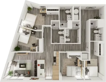 Habitación privada en South Chauncey Avenue, imagen 1 de 10