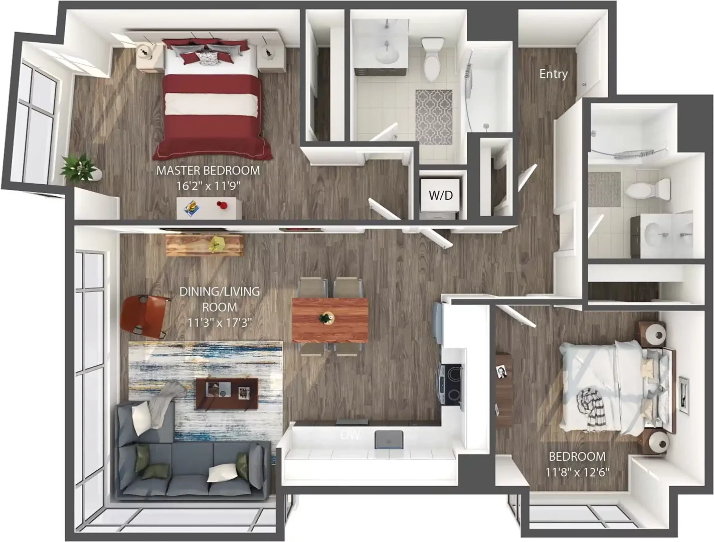 Habitación estudiantil económica con ubicación conveniente en 