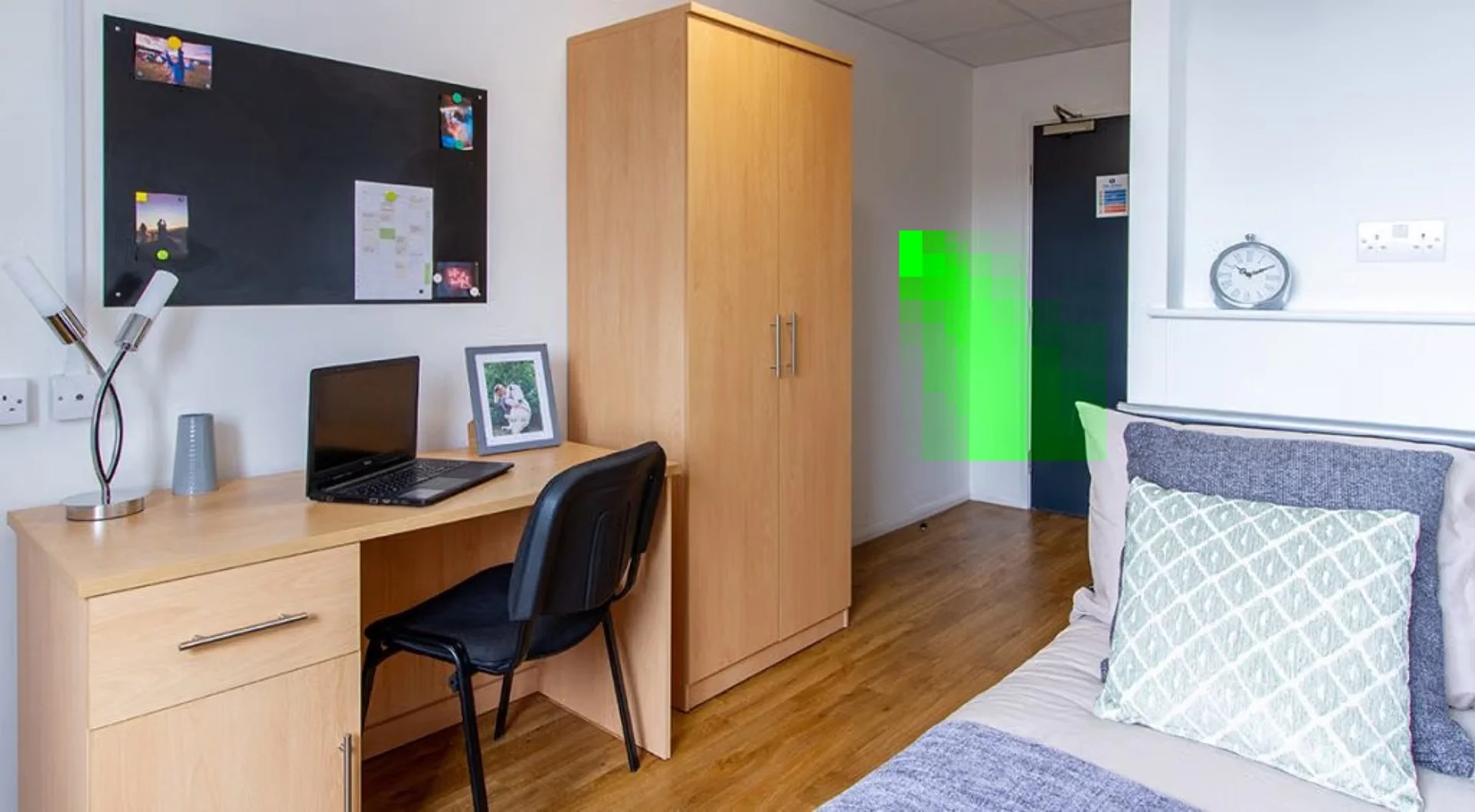 Chambre d'étudiant confortable et spacieuse dans