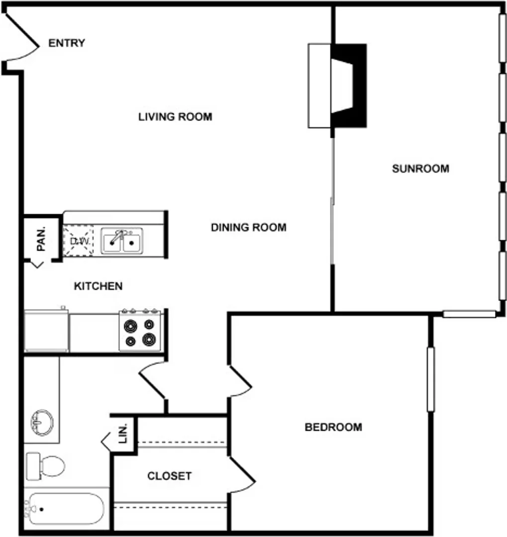 Chambre d'étudiant à  avec espace d'étude et installations communes