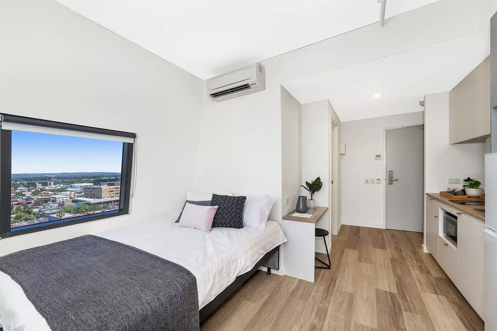 Habitación para estudiantes en  con modernas comodidades